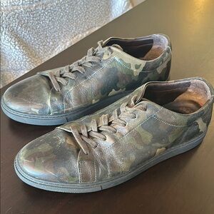 Allen Edmonds Canal Court camo shoes size 12